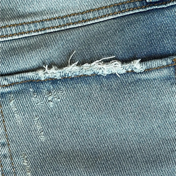 90’s Mom Jean 3/26 blue denim vintage revival super high rise size 3 / 26 - Picture 4 of 12